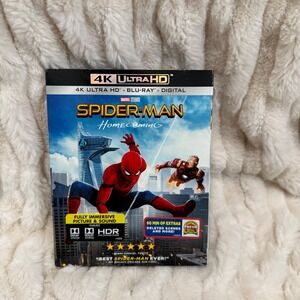 Spider Man Homecoming 4K Ultra HD Blu Ray Digital Movie